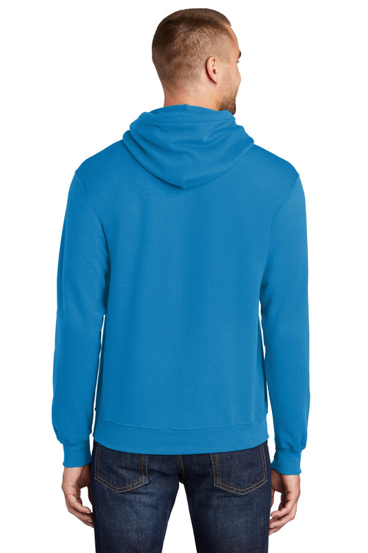 Port & Company Core Fleece Pullover Hooded Sweatshirt. PC78H Sapphire