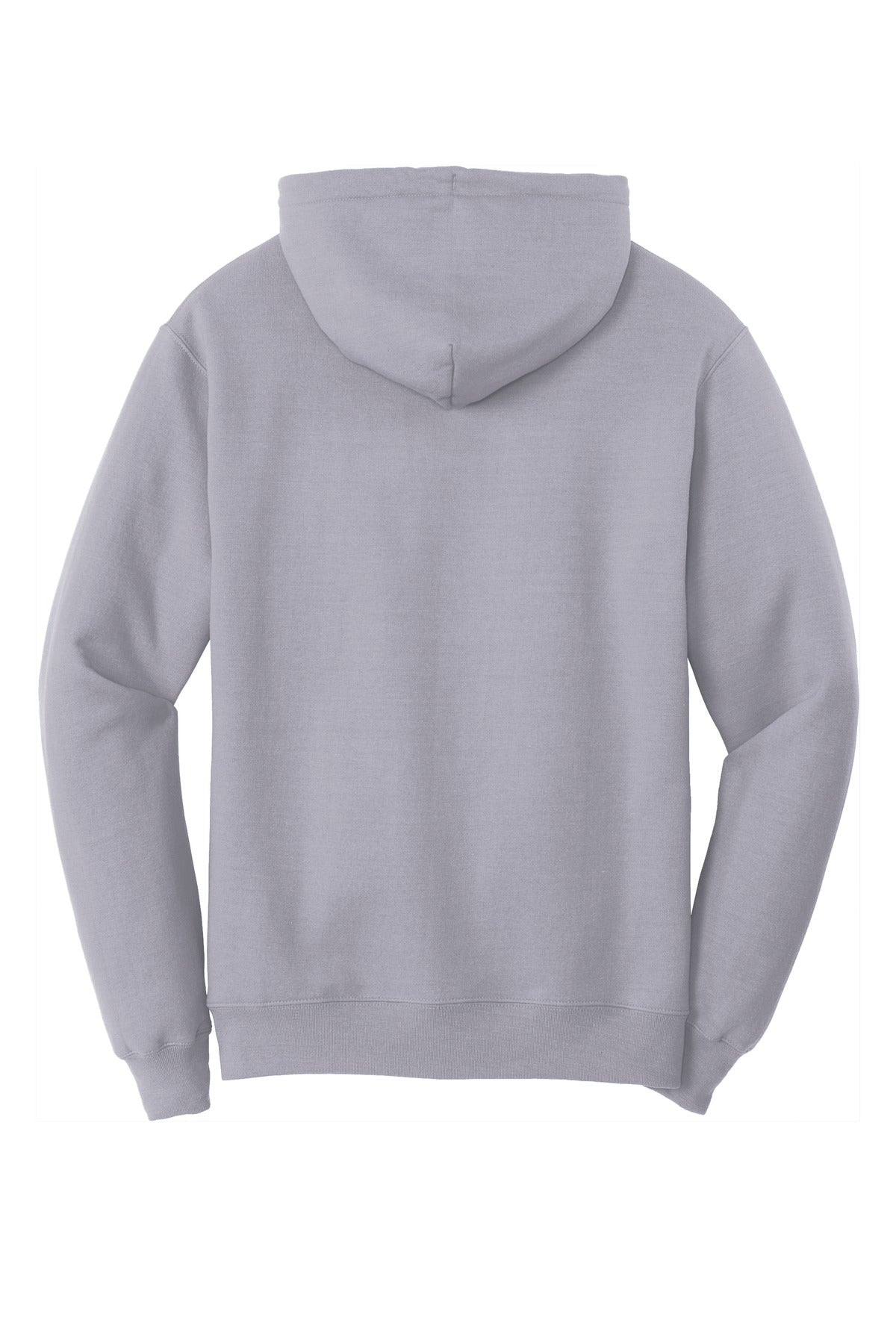 Port & Company Core Fleece Pullover Hooded Sweatshirt. PC78H Silver
