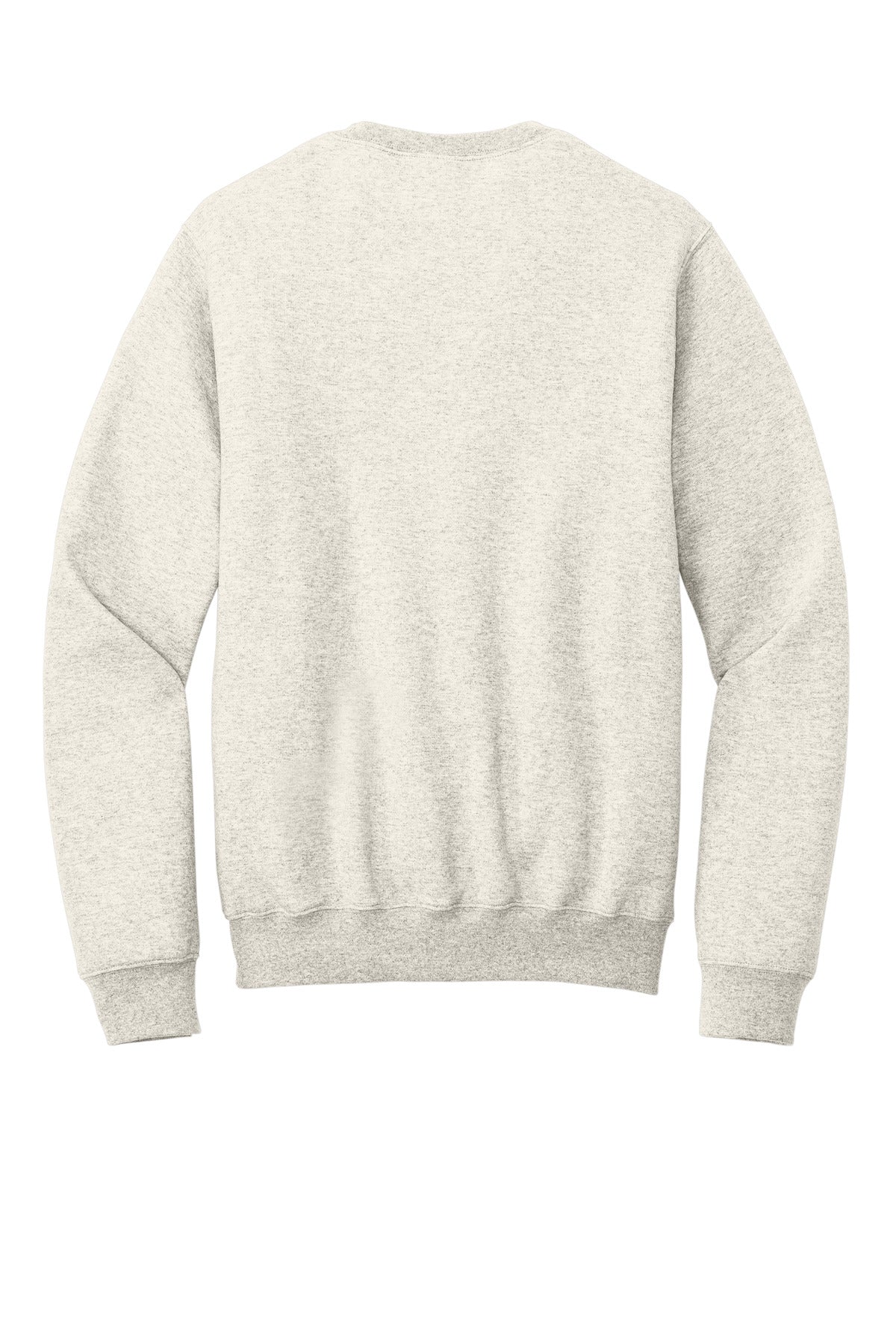 Port & Company Core Fleece Crewneck Pocket Sweatshirt PC78PKT Oatmeal Heather