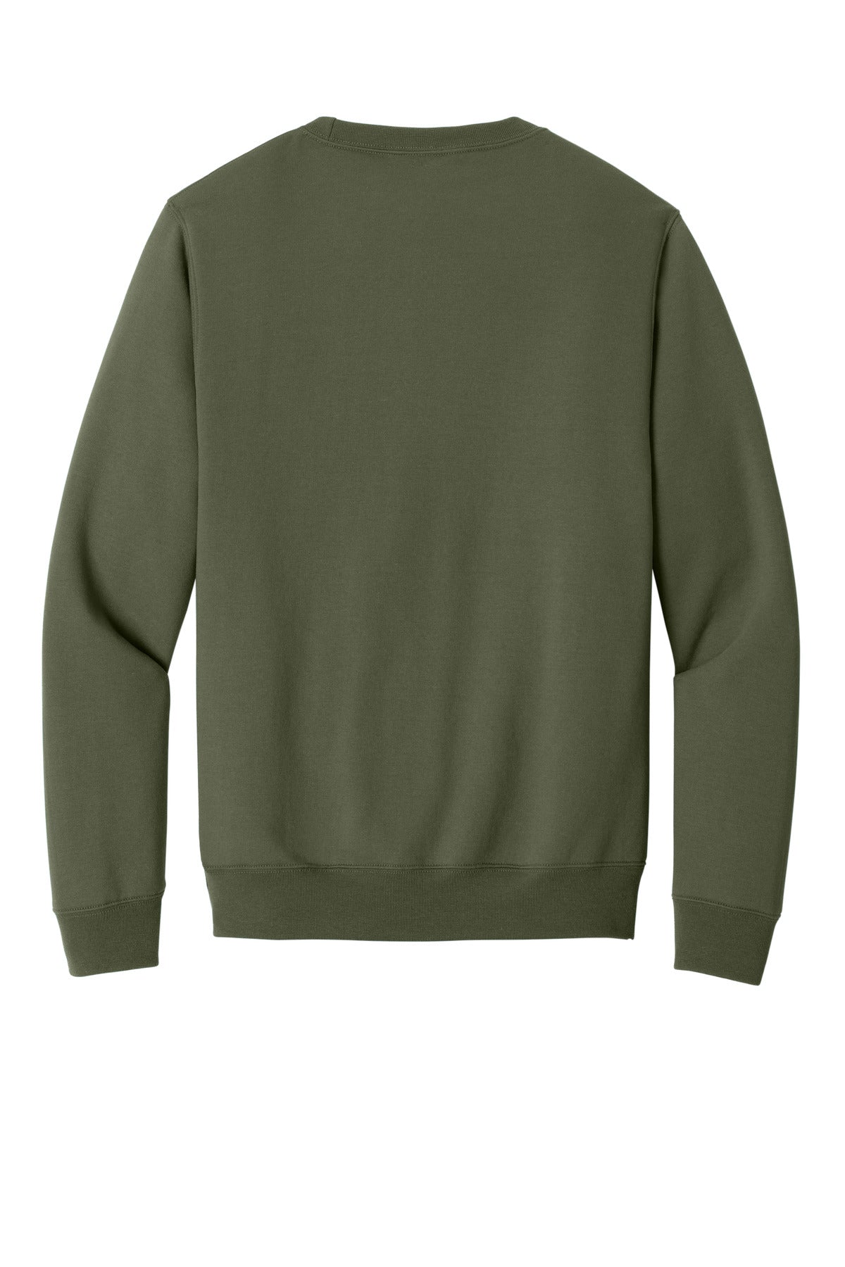 Port & Company Core Fleece Crewneck Pocket Sweatshirt PC78PKT Olive Drab Green