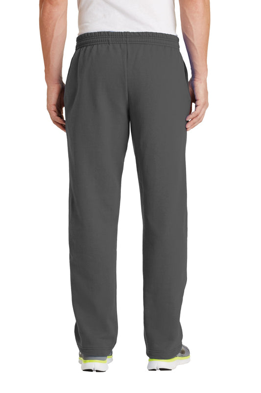 Port & Company Core Fleece Sweatpant with Pockets. PC78P Charcoal