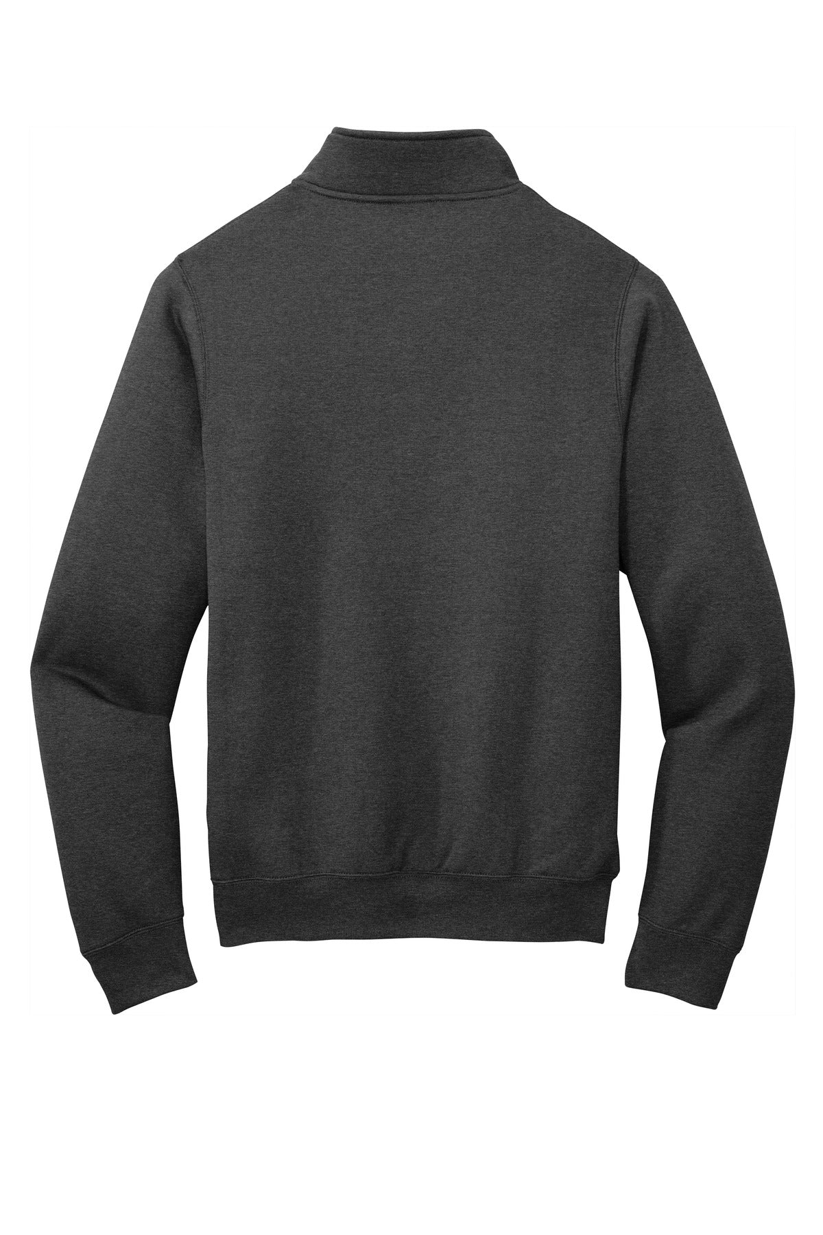 Port & Company Core Fleece 1/4-Zip Pullover Sweatshirt PC78Q Dark Heather Grey