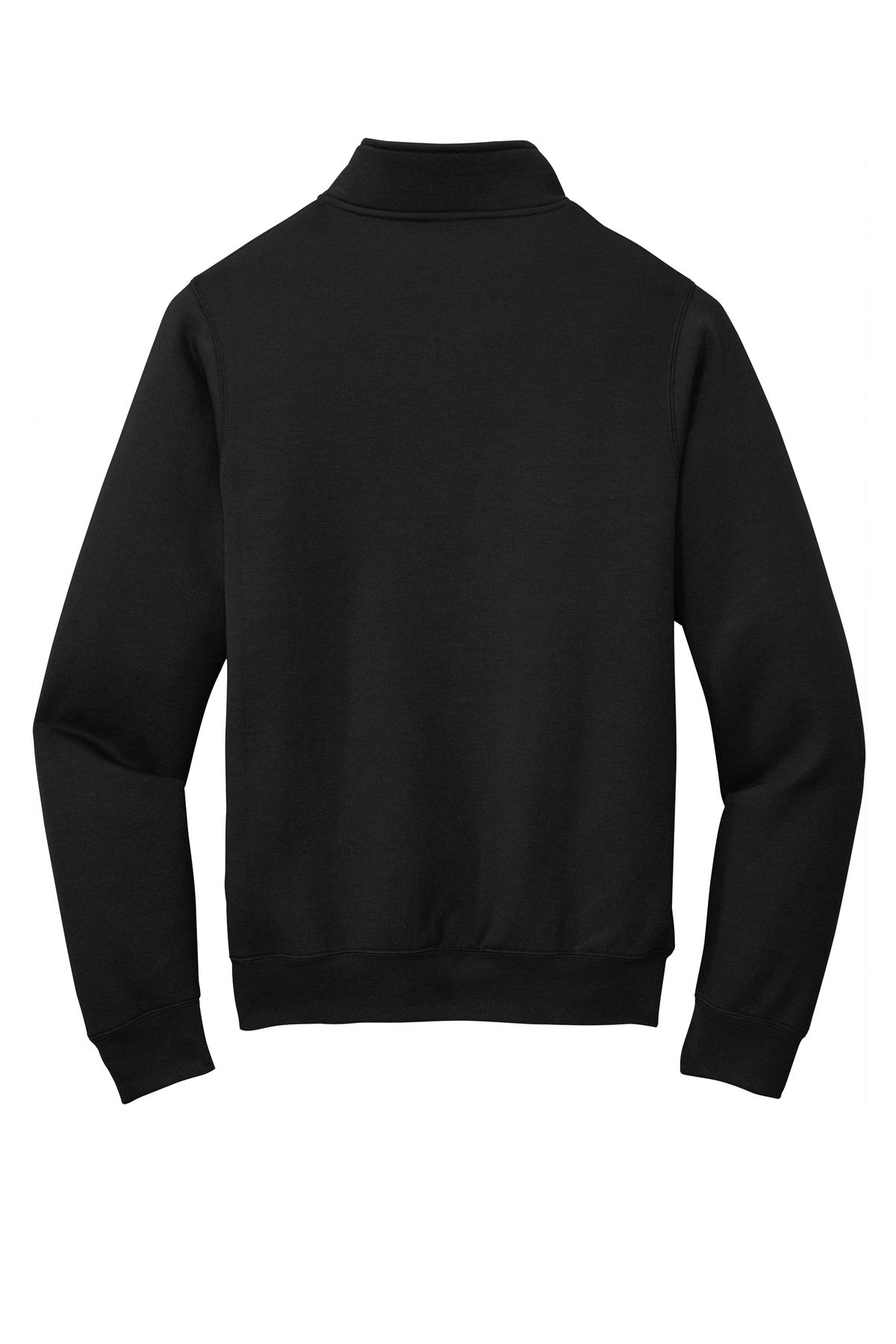 Port & Company Core Fleece 1/4-Zip Pullover Sweatshirt PC78Q Jet Black