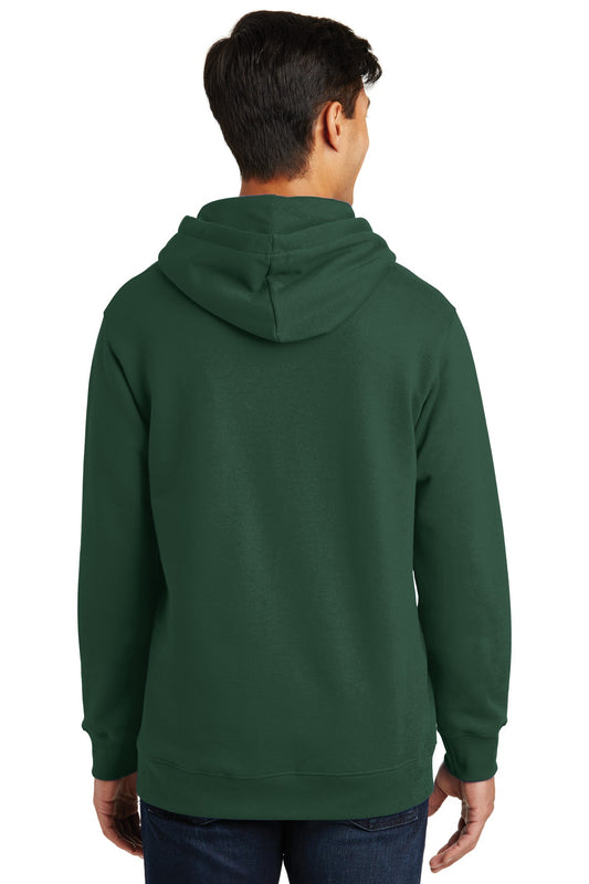 Port & Company Fan Favorite Fleece Pullover Hooded Sweatshirt. PC850H Forest Green