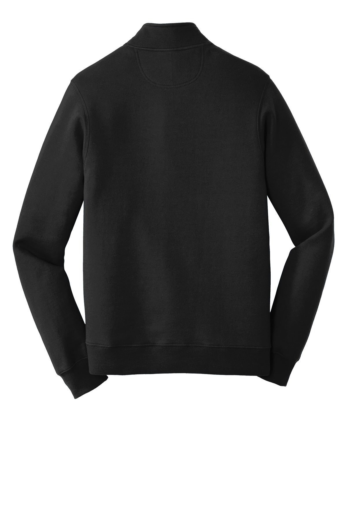 Port & Company Fan Favorite Fleece 1/4-Zip Pullover Sweatshirt. PC850Q Jet Black