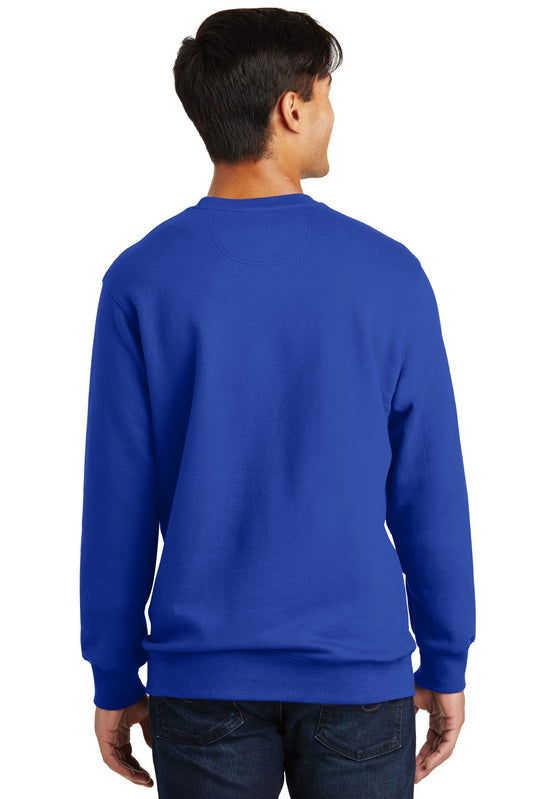 Port & Company Fan Favorite Fleece Crewneck Sweatshirt. PC850 True Royal