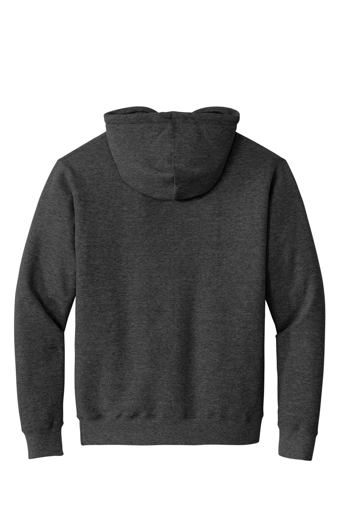 Port & Company Essential Fleece Pullover Hooded Sweatshirt. PC90H Dark Heather Grey