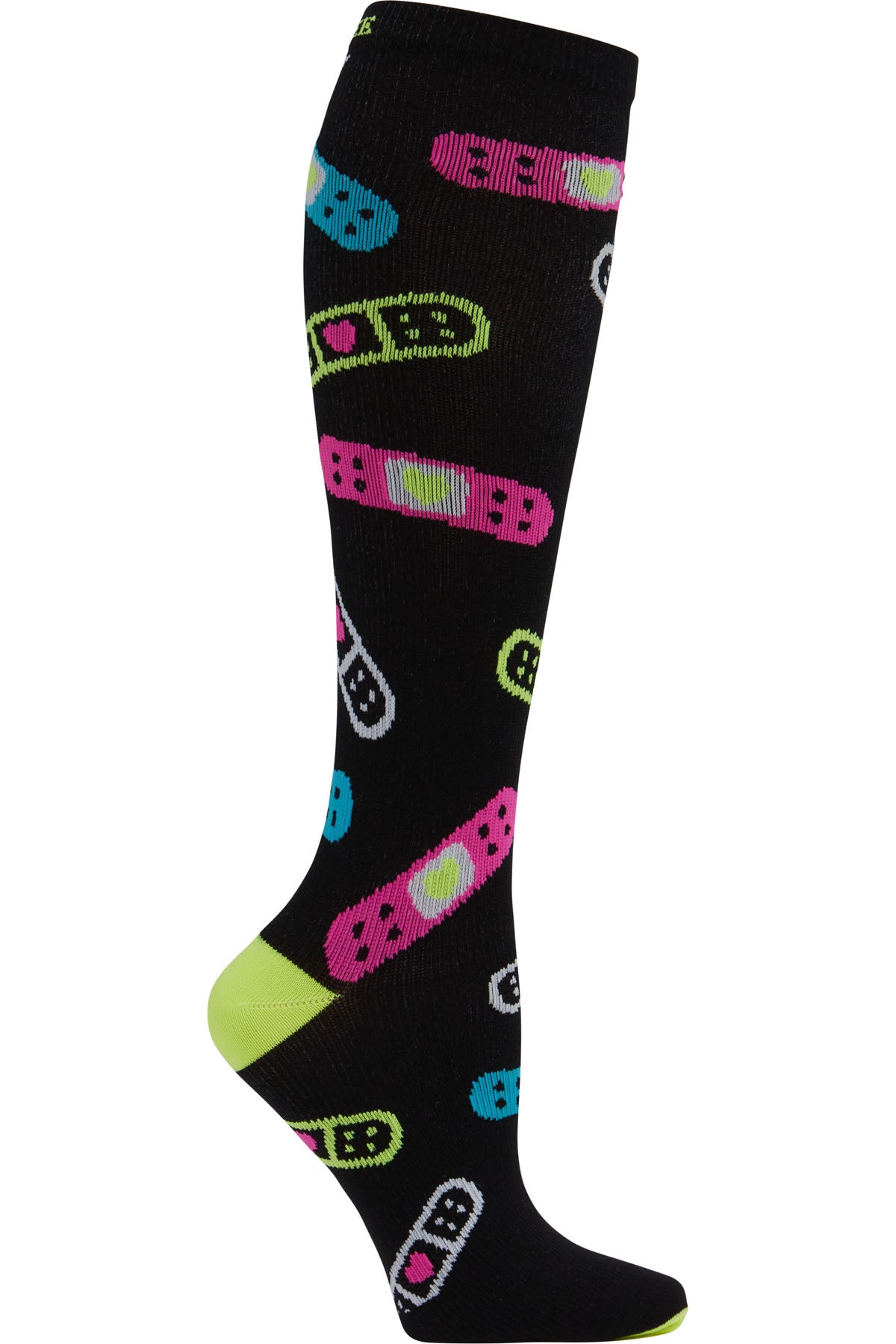Legwear PRINTSUPPOR Women's 10-15mmHg Compression Socks Band Aides