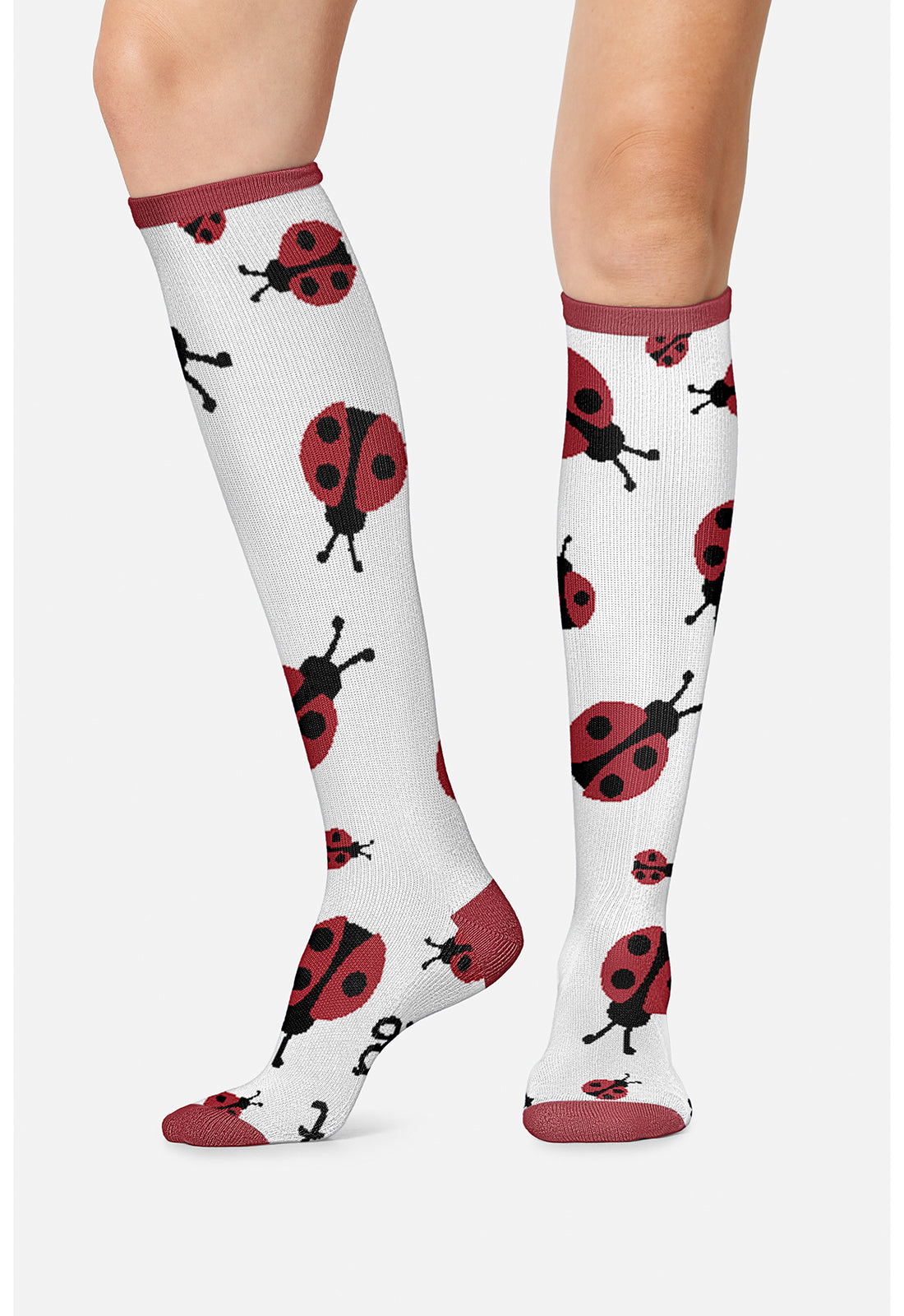 Legwear PRINTSUPPOR Women's 10-15mmHg Compression Socks Don'T Bug The Lady