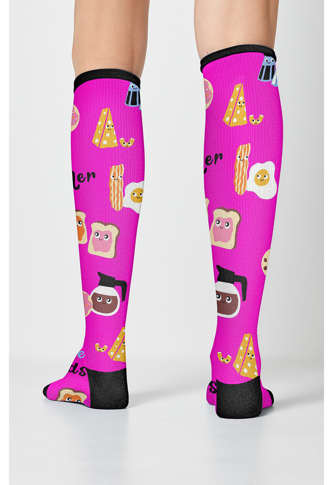 Legwear PRINTSUPPOR Women's 10-15mmHg Compression Socks We Go Together