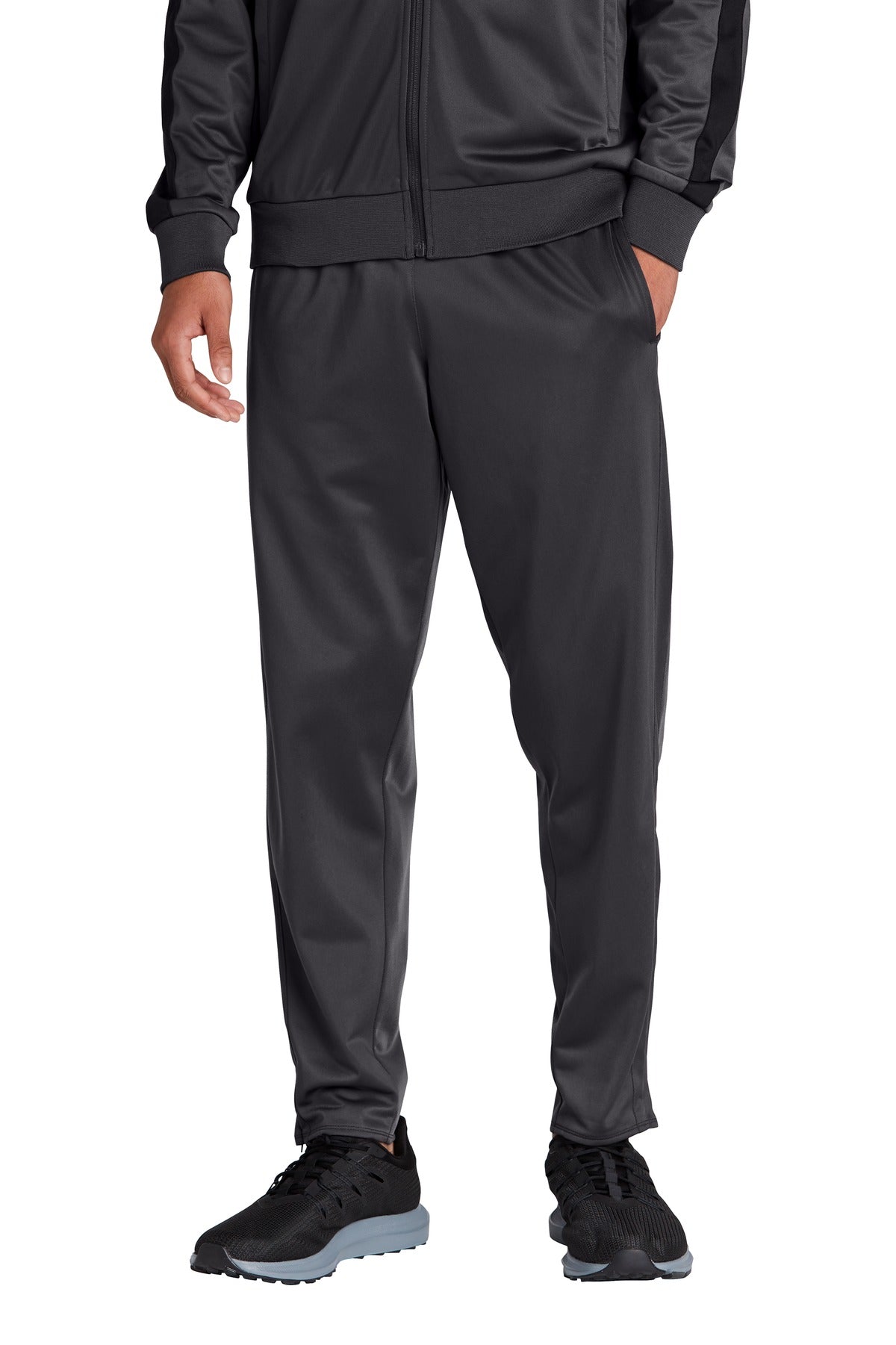 Sport-Tek Tricot Track Jogger PST95 Graphite