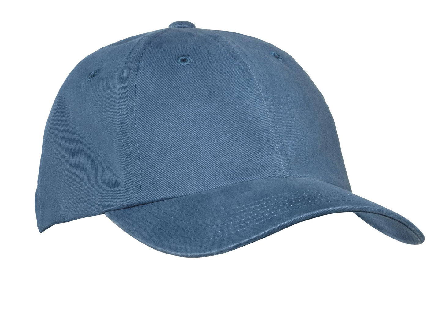 Port Authority Garment-Washed Cap PWU Steel Blue