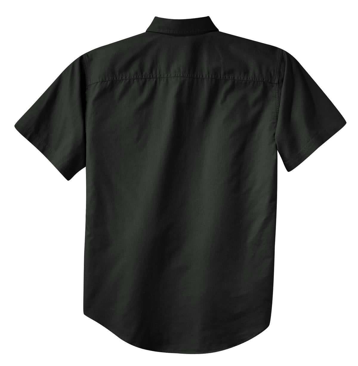 Port Authority Short Sleeve Twill Shirt. S500T Black