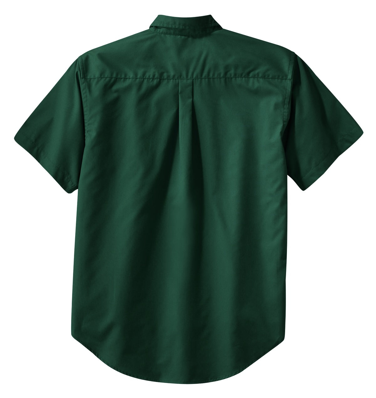 Port Authority Tall Short Sleeve Easy Care Shirt. TLS508 Dark Green/ Navy Tall
