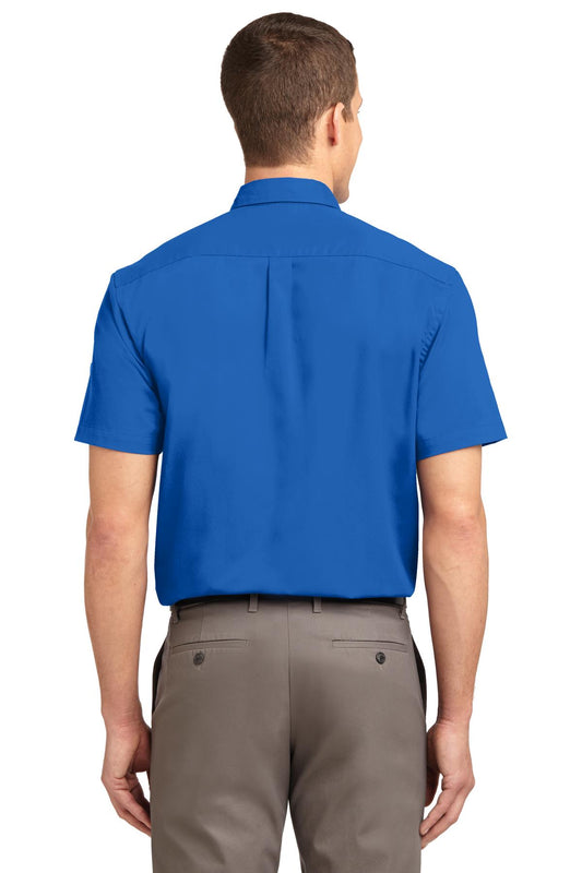 Port Authority Short Sleeve Easy Care Shirt. S508 Strong Blue