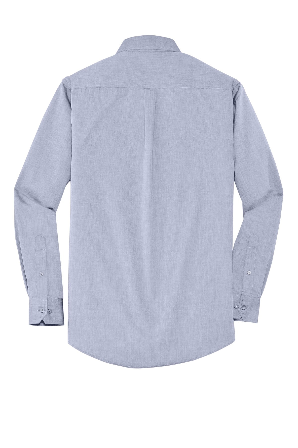 Port Authority Crosshatch Easy Care Shirt. S640 Navy Frost