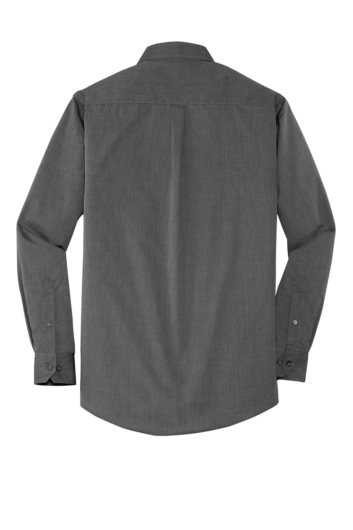 Port Authority Crosshatch Easy Care Shirt. S640 Soft Black