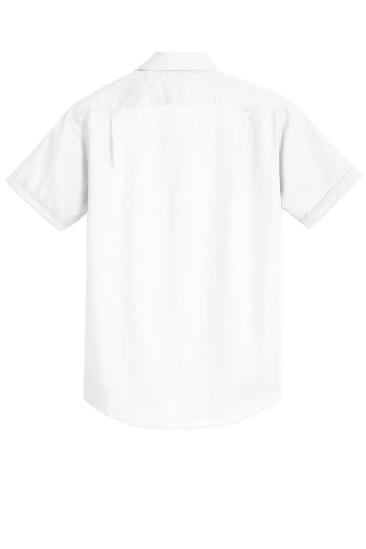 Port Authority Short Sleeve SuperPro Twill Shirt. S664 White