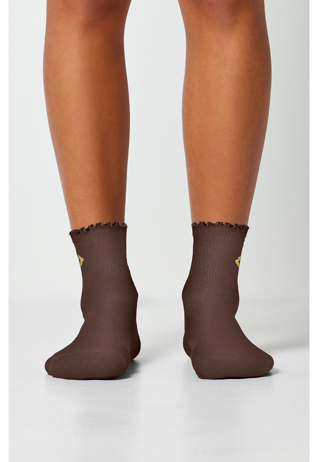 Legwear SASSTER Women's 1-3 Pair oack of Crew Socks Cocoa Pink