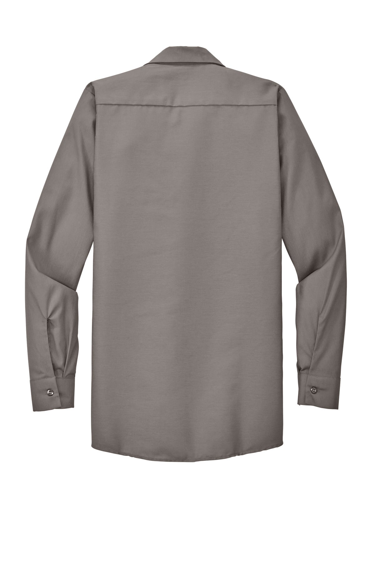 Red Kap Long Size Long Sleeve Industrial Work Shirt SP14LONG Grey
