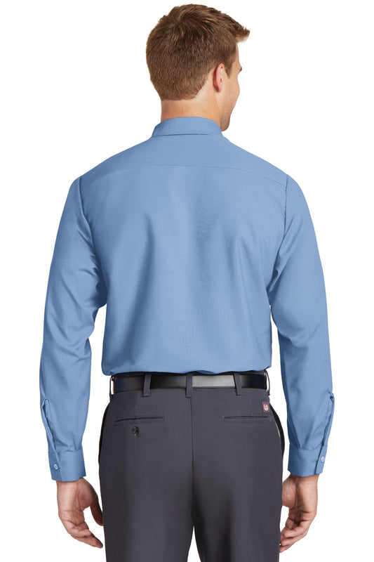 Red Kap Long Sleeve Industrial Work Shirt SP14 Petrol Blue