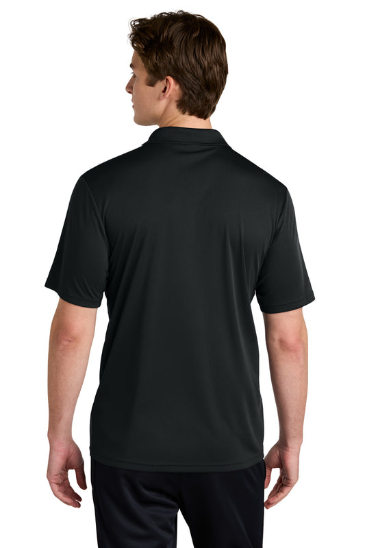 Sport-Tek Competitor United Polo ST104 Black/ White