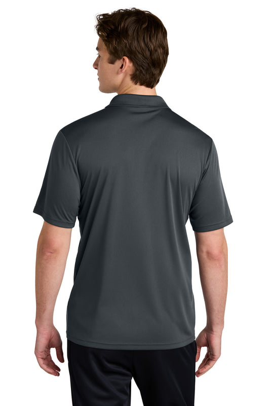 Sport-Tek Competitor United Polo ST104 Iron Grey/ White