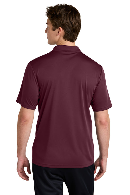 Sport-Tek Competitor United Polo ST104 Maroon/ White