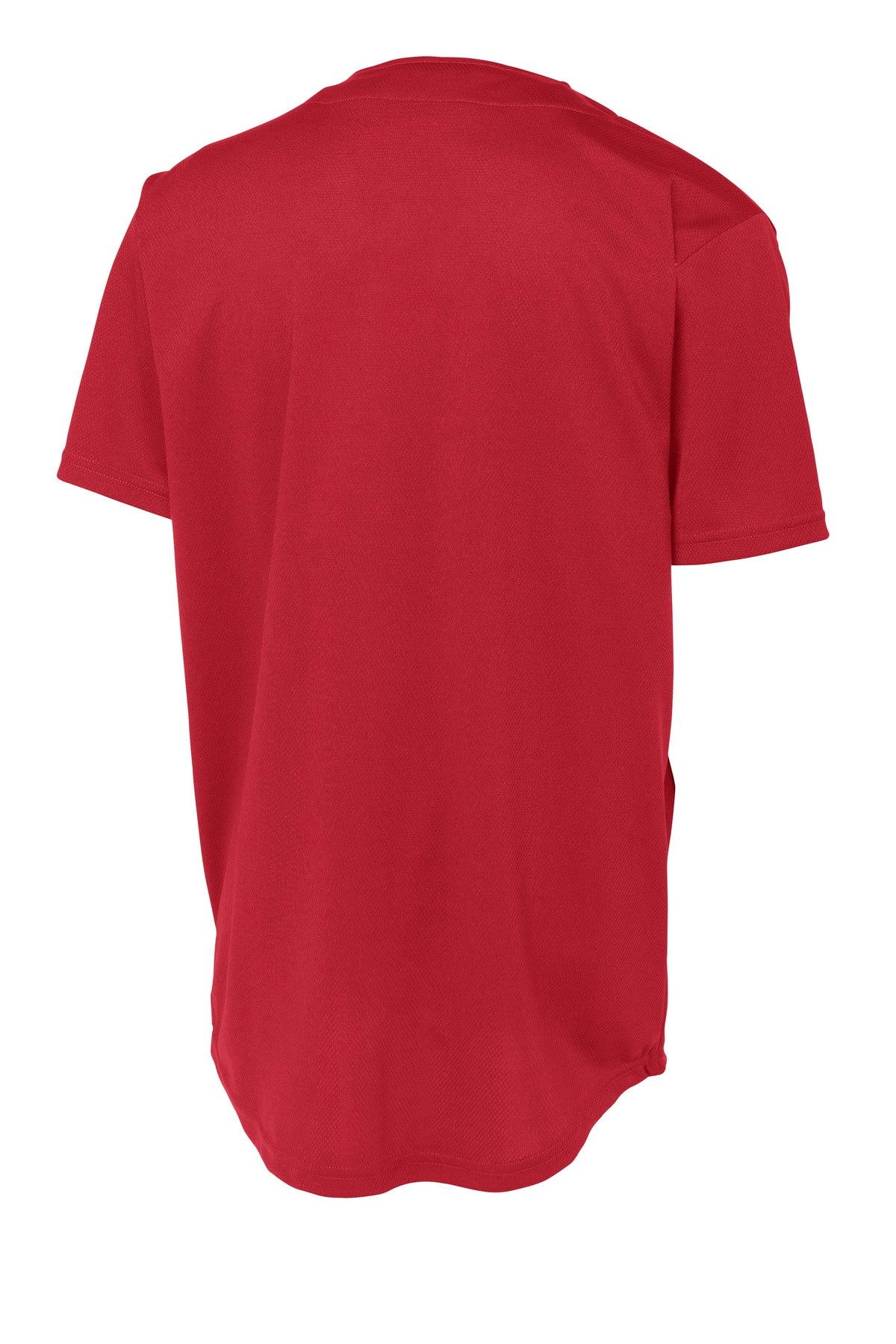 Sport-Tek PosiCharge Tough Mesh Full-Button Jersey. ST220 True Red