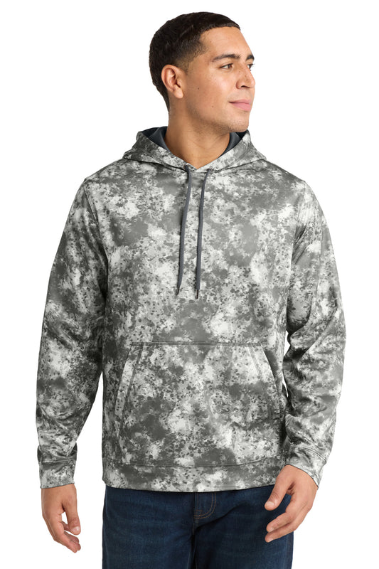 Sport-Tek Sport-Wick Mineral Freeze Fleece Hooded Pullover