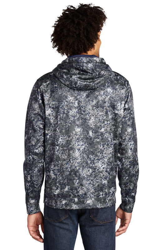 Sport-Tek Sport-Wick Mineral Freeze Fleece Hooded Pullover. ST230 True Navy