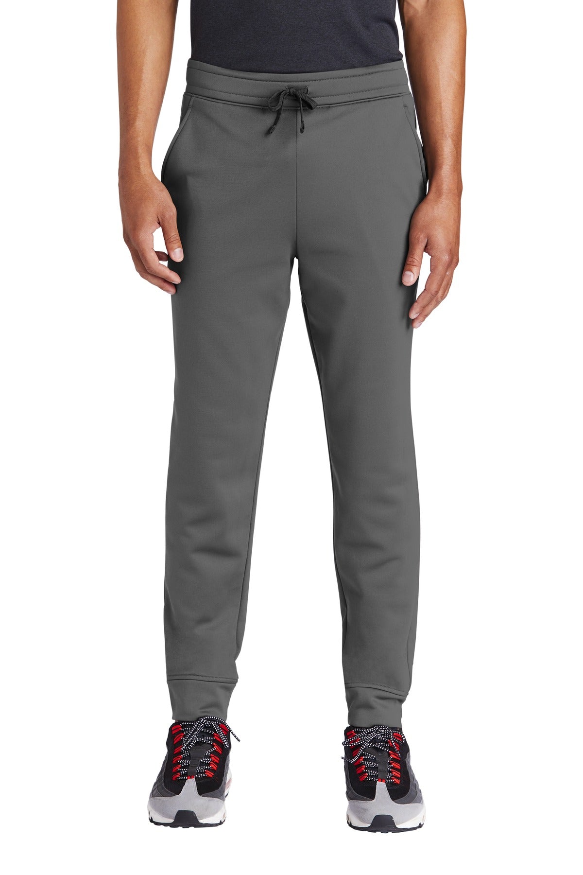 Sport-Tek Sport-Wick Fleece Jogger ST233 Dark Smoke Grey