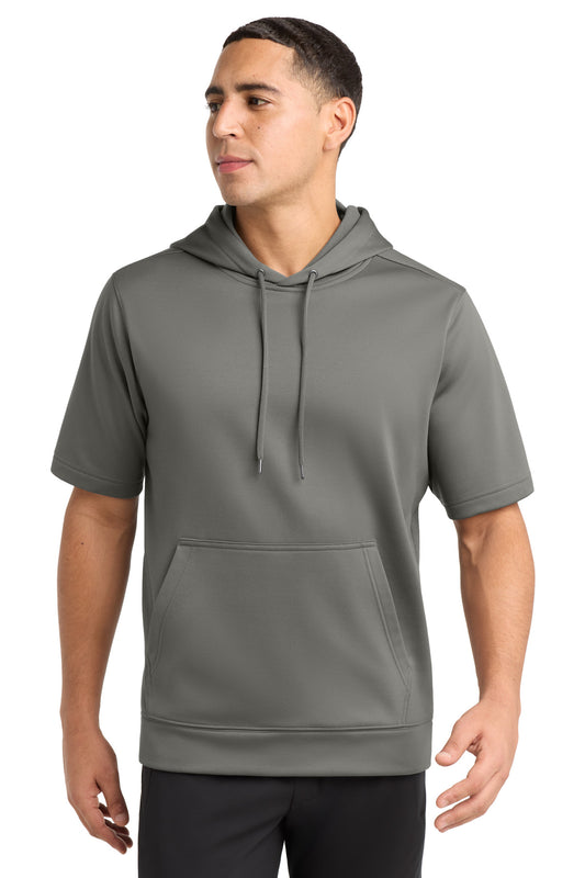 Sport-Tek Sport-Wick Fleece Short Sleeve Hooded