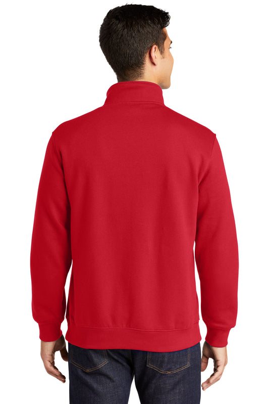 Sport-Tek 1/4-Zip Sweatshirt. ST253 True Red