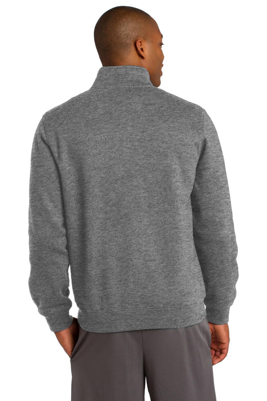 Sport-Tek Full-Zip Sweatshirt. ST259 Vintage Heather