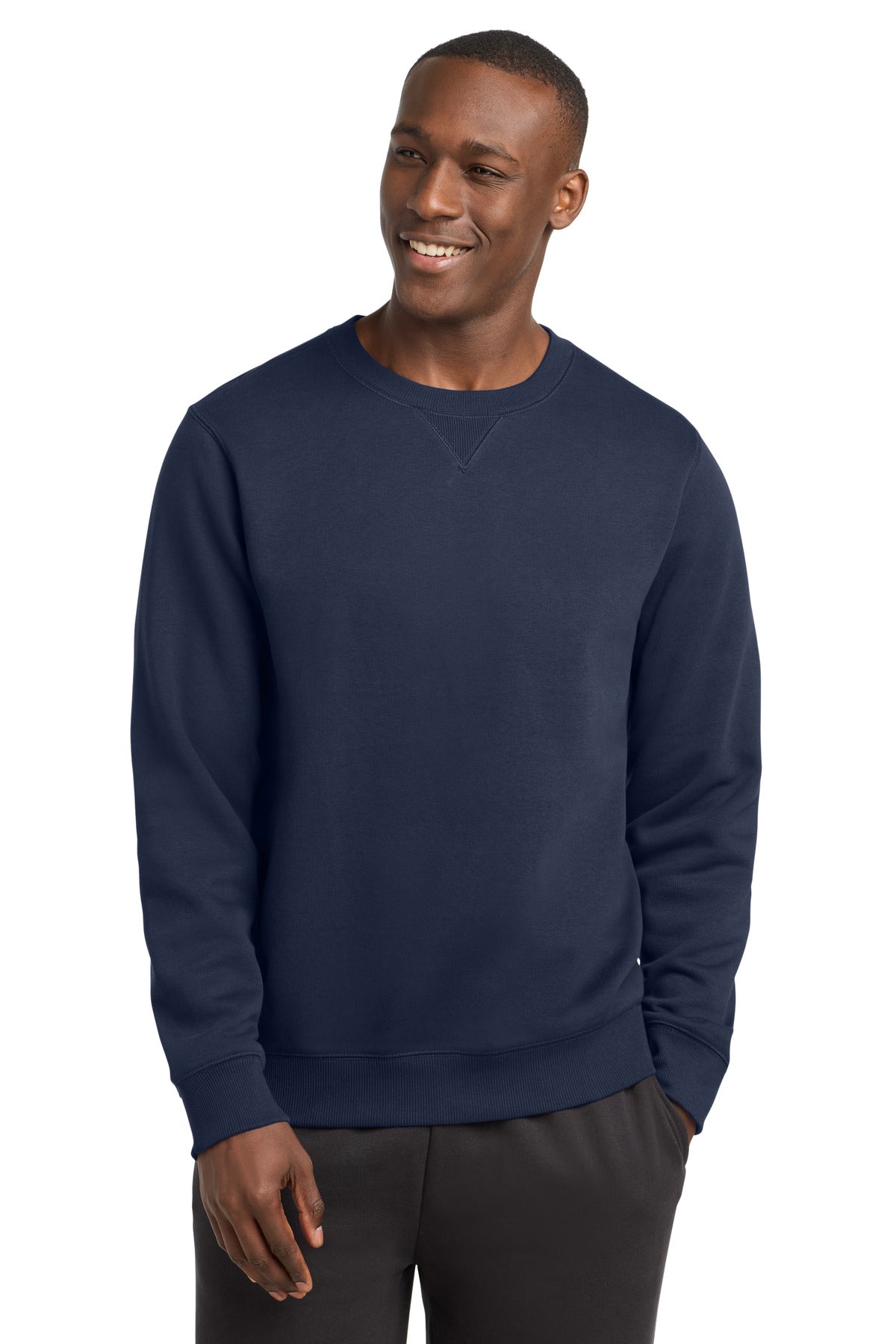 Sport-Tek Crewneck Sweatshirt ST266 True Navy