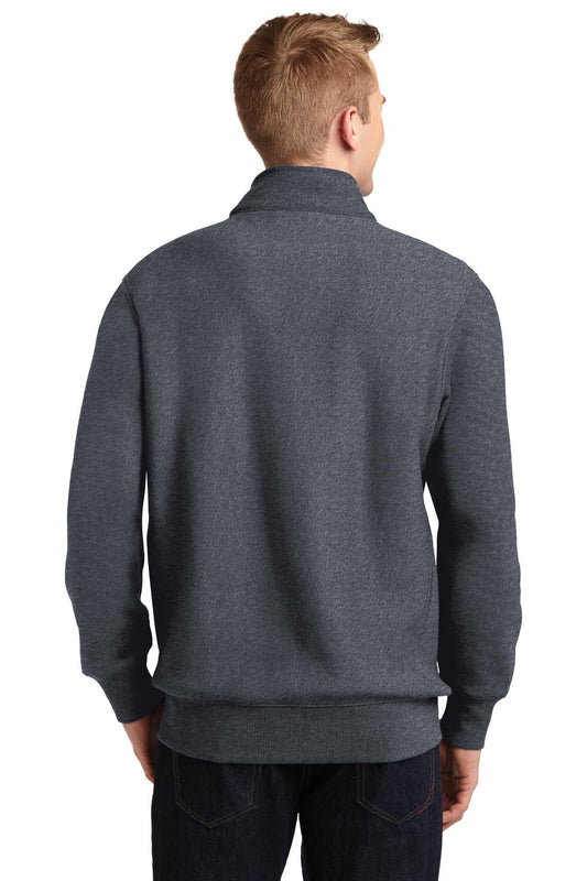 Sport-Tek Super Heavyweight 1/4-Zip Pullover Sweatshirt. ST283 Graphite Heather