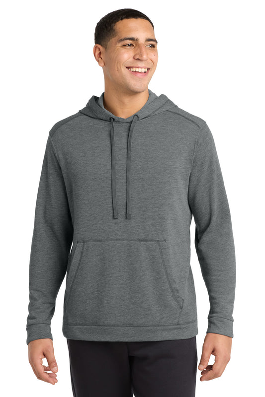Sport-Tek PosiCharge Tri-Blend Wicking Fleece Hooded Pullover ST296
