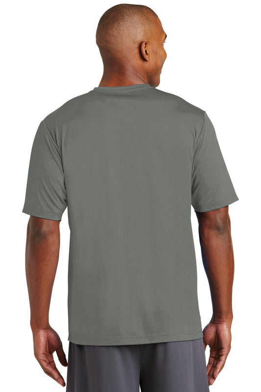 Sport-Tek PosiCharge Tough Tee. ST320 Dark Smoke Grey