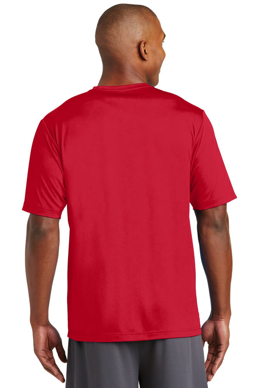 Sport-Tek PosiCharge Tough Tee. ST320 Deep Red