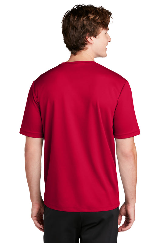 Sport-Tek PosiCharge RacerMesh Tee. ST340 Deep Red