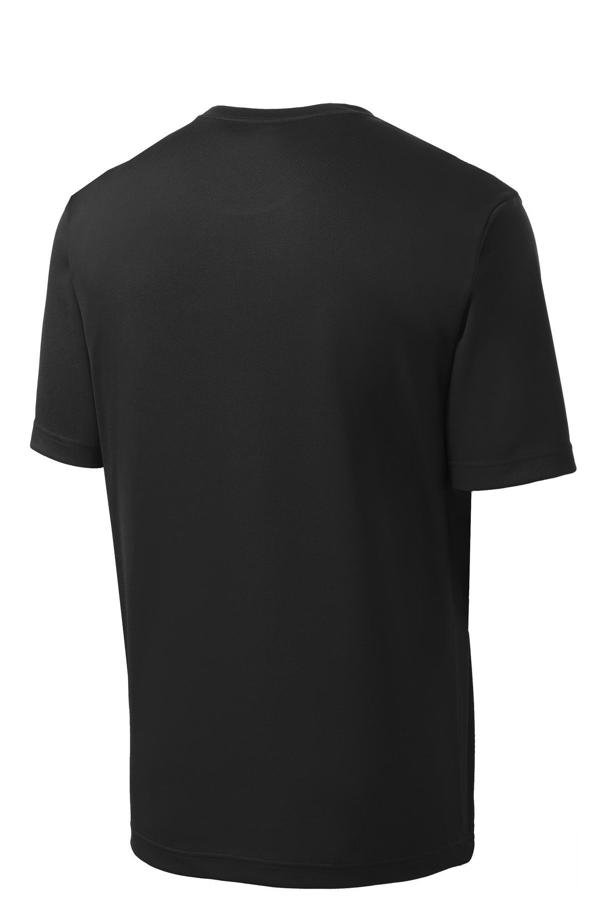 Sport-Tek PosiCharge RacerMesh Tee. ST340 Black