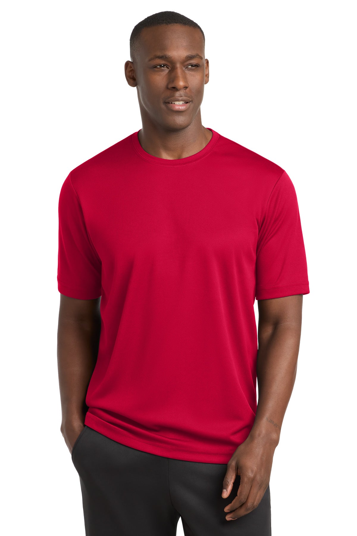Sport-Tek PosiCharge RacerMesh Tee ST340 Deep Red