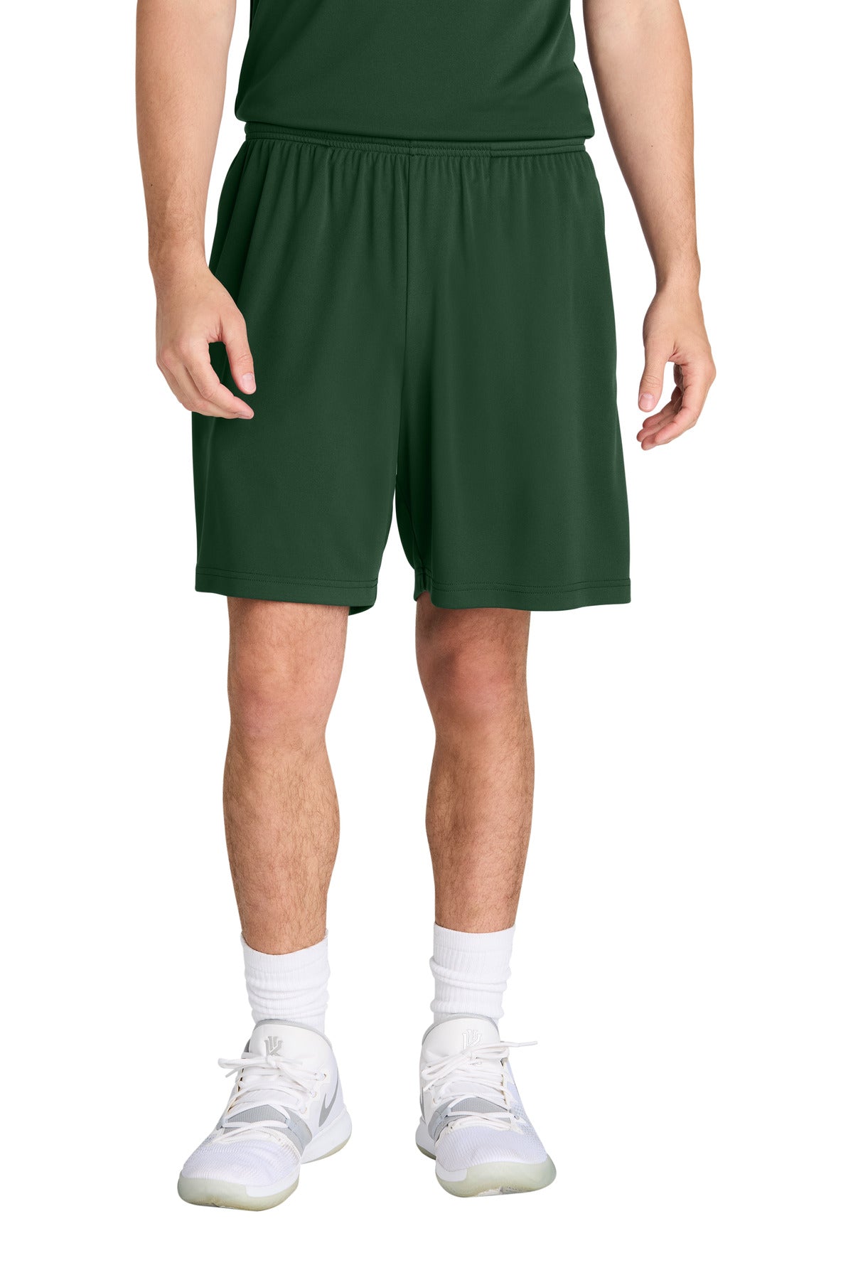 Sport-Tek PosiCharge Competitor 7 Pocketed Short ST349P Forest Green