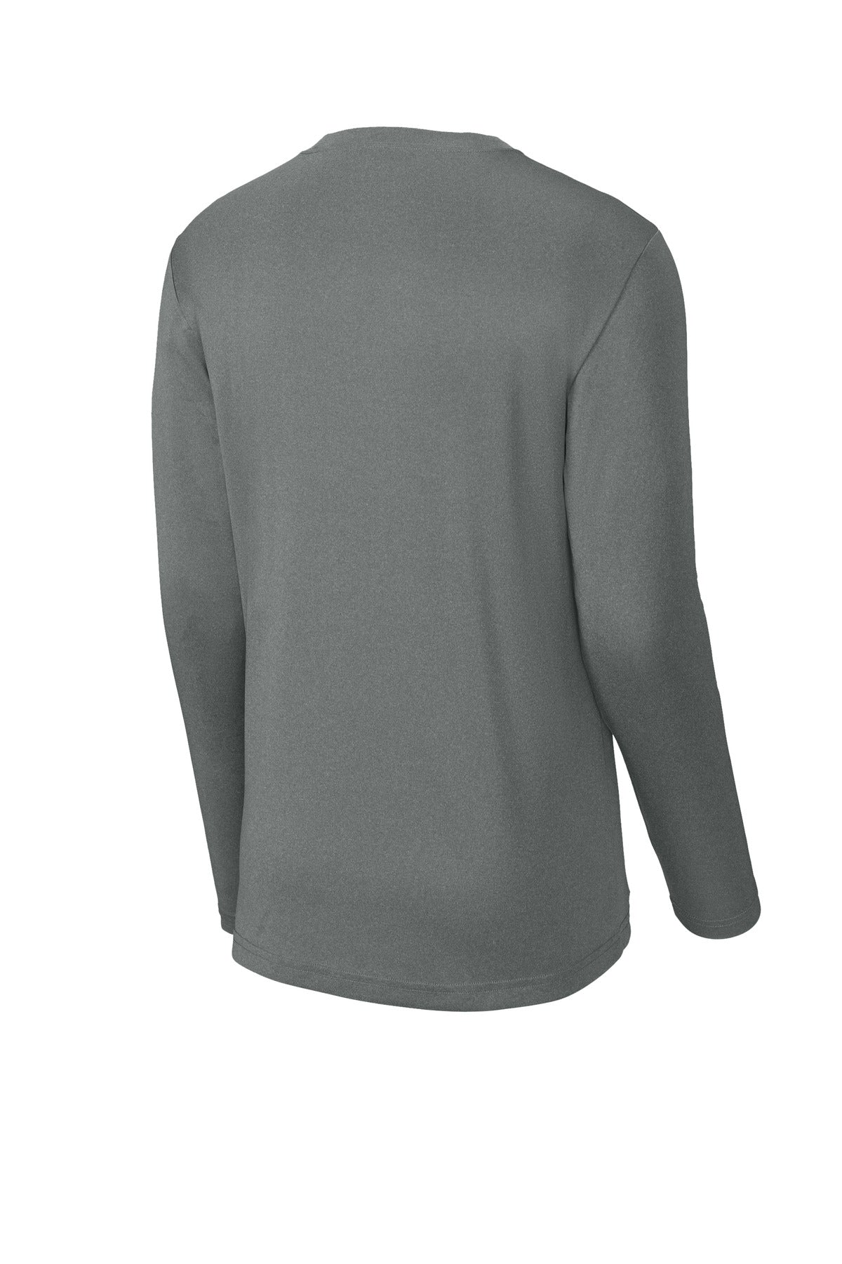 Sport-Tek Long Sleeve PosiCharge Competitor Tee. ST350LS Iron Grey Heather