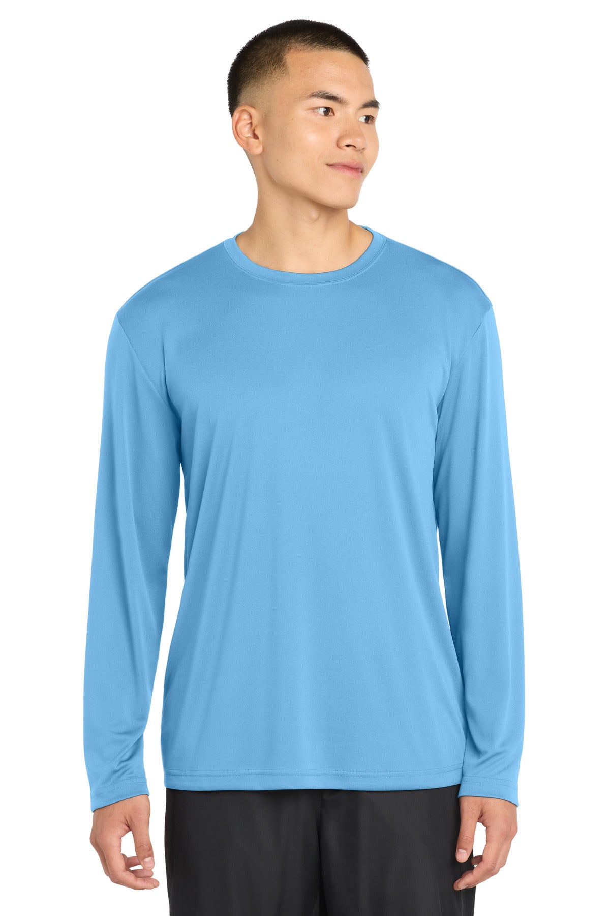 Sport-Tek Long Sleeve PosiCharge Competitor Tee ST350LS Carolina Blue