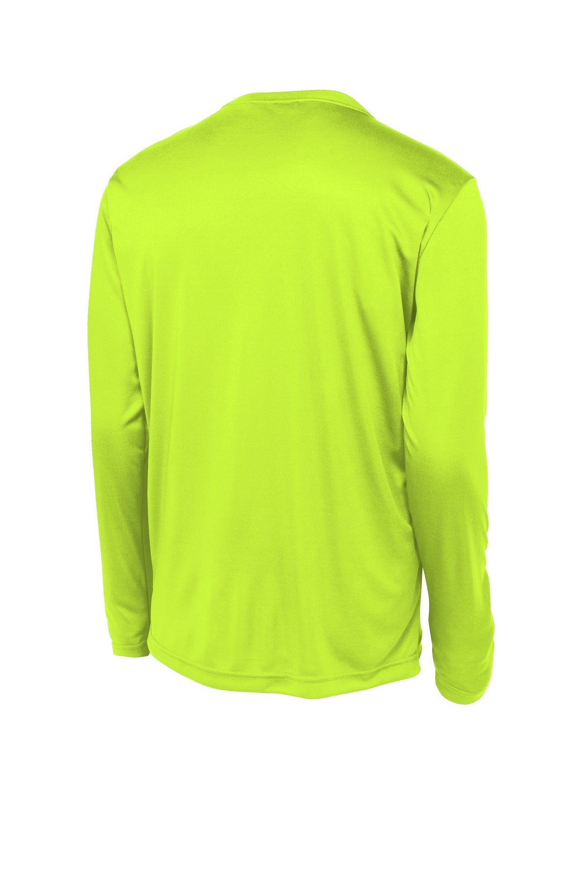 Sport-Tek Long Sleeve PosiCharge Competitor Tee. ST350LS Neon Yellow