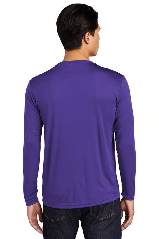 Sport-Tek Long Sleeve PosiCharge Competitor Tee. ST350LS Purple