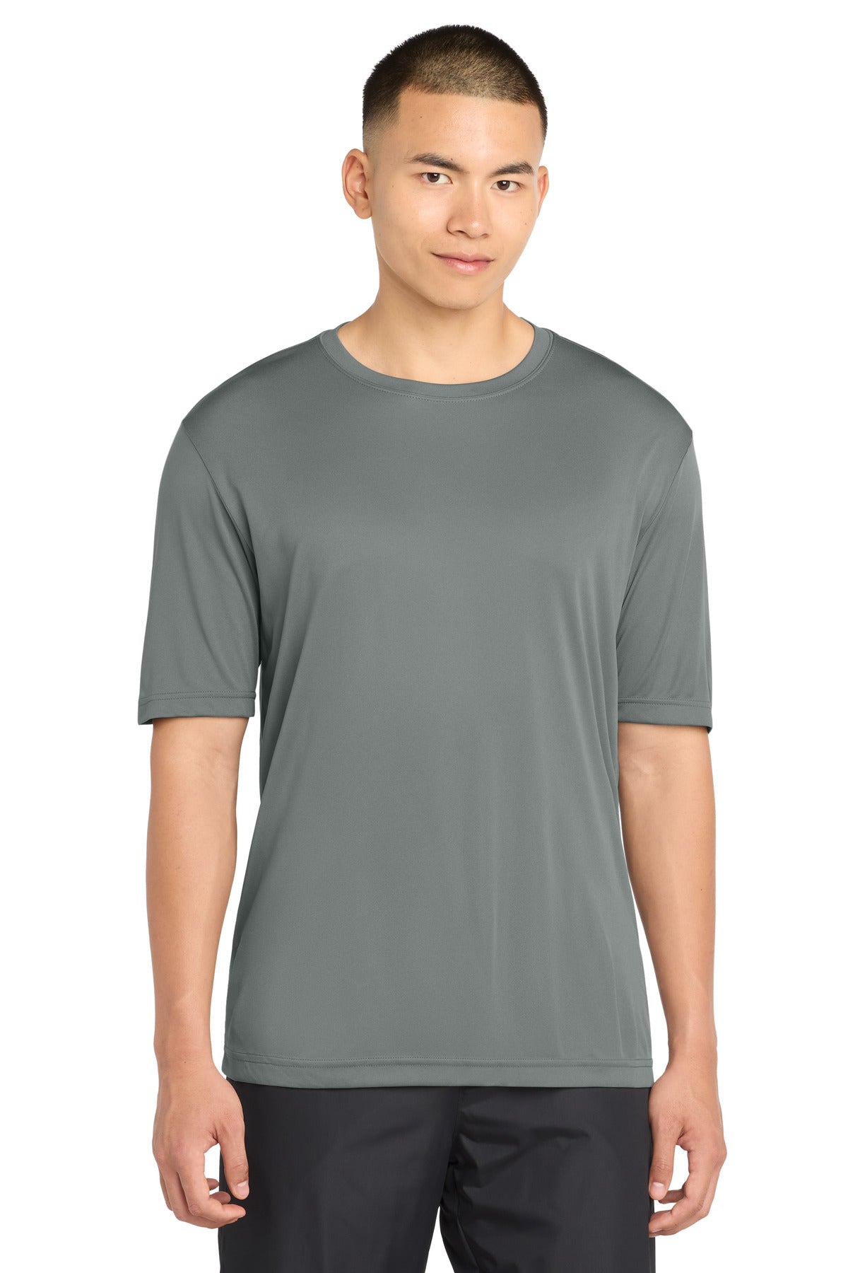 Sport-Tek PosiCharge Competitor Tee ST350 Grey Concrete