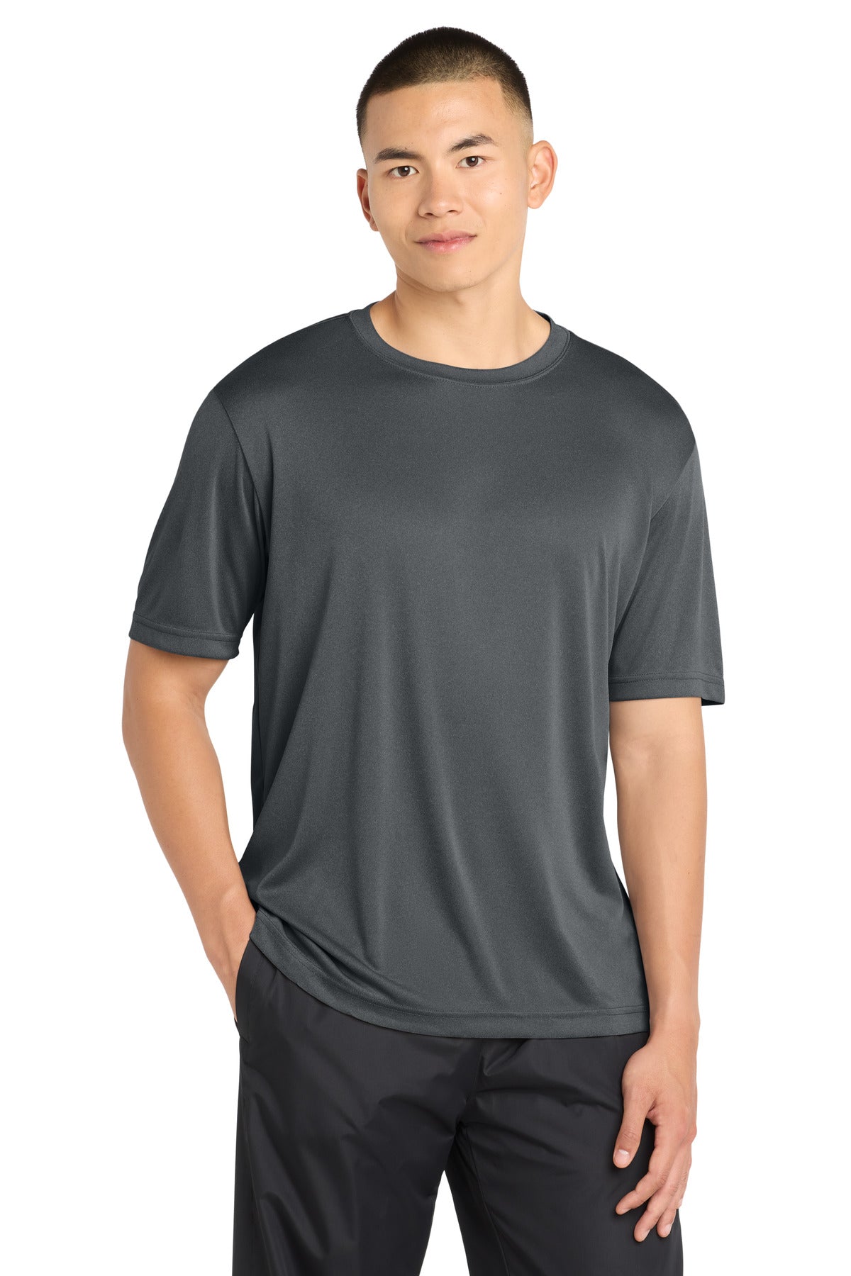 Sport-Tek PosiCharge Competitor Tee ST350 Iron Grey Heather